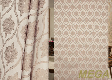 Ткани портьерные Однотон Жаккард ERT IOS530-V217/140 P Jak