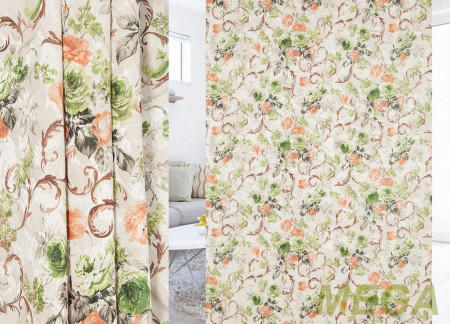 Ткани портьерные Печать Жаккард GL PP1086-1/150 P Pech