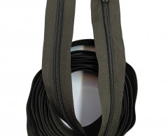 Молния спираль Т-8 1 замок, автомат, 120см (50шт)