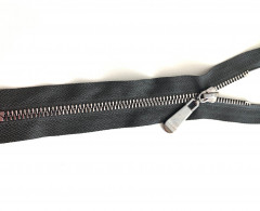 Молния трактор декор Т5 1 замок 45см(100шт) металлизированный зуб у/з