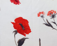 Полотно трикотажное Штапель Микро набивной, 100% Вискоза, 108гр/м2, шир.147см(цена за погон.метр)