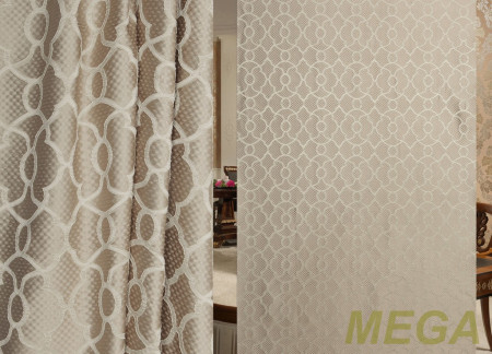 Ткани портьерные Многоцвет Жаккард HXN S HX6014-03/280 PJac