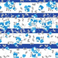 Полотно трикотажное Кулирка 30/1 набивная в рулоне  в Оренбурге