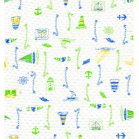 Полотно трикотажное Кулирка 30/1 набивная в рулоне  в Оренбурге